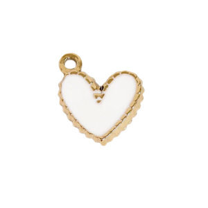 Epoxy Heart Charm