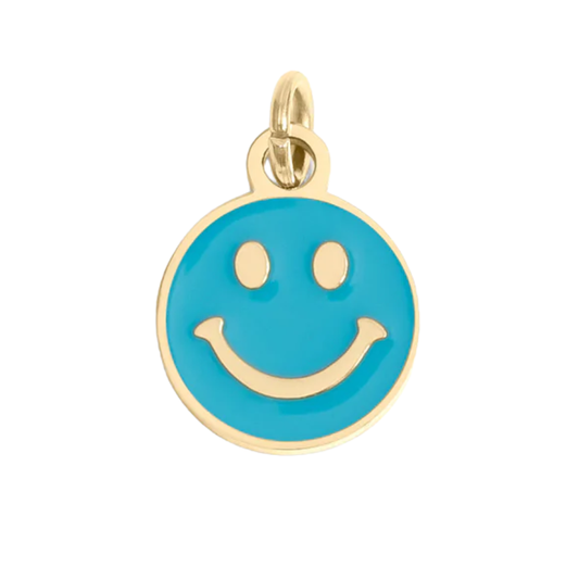 Epoxy Smiley Face Charm