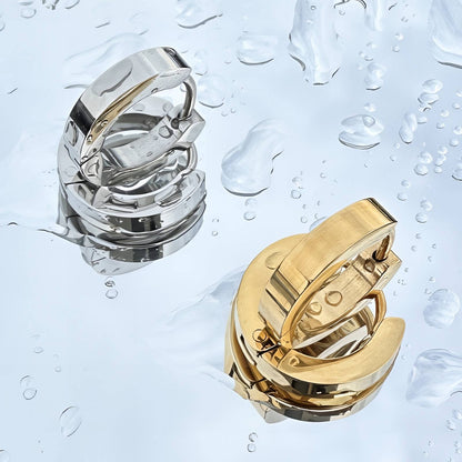 Core Huggie Hoop Earrings