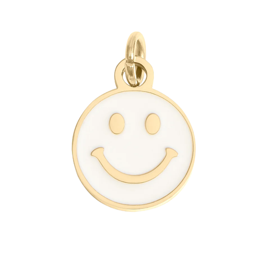 Epoxy Smiley Face Charm