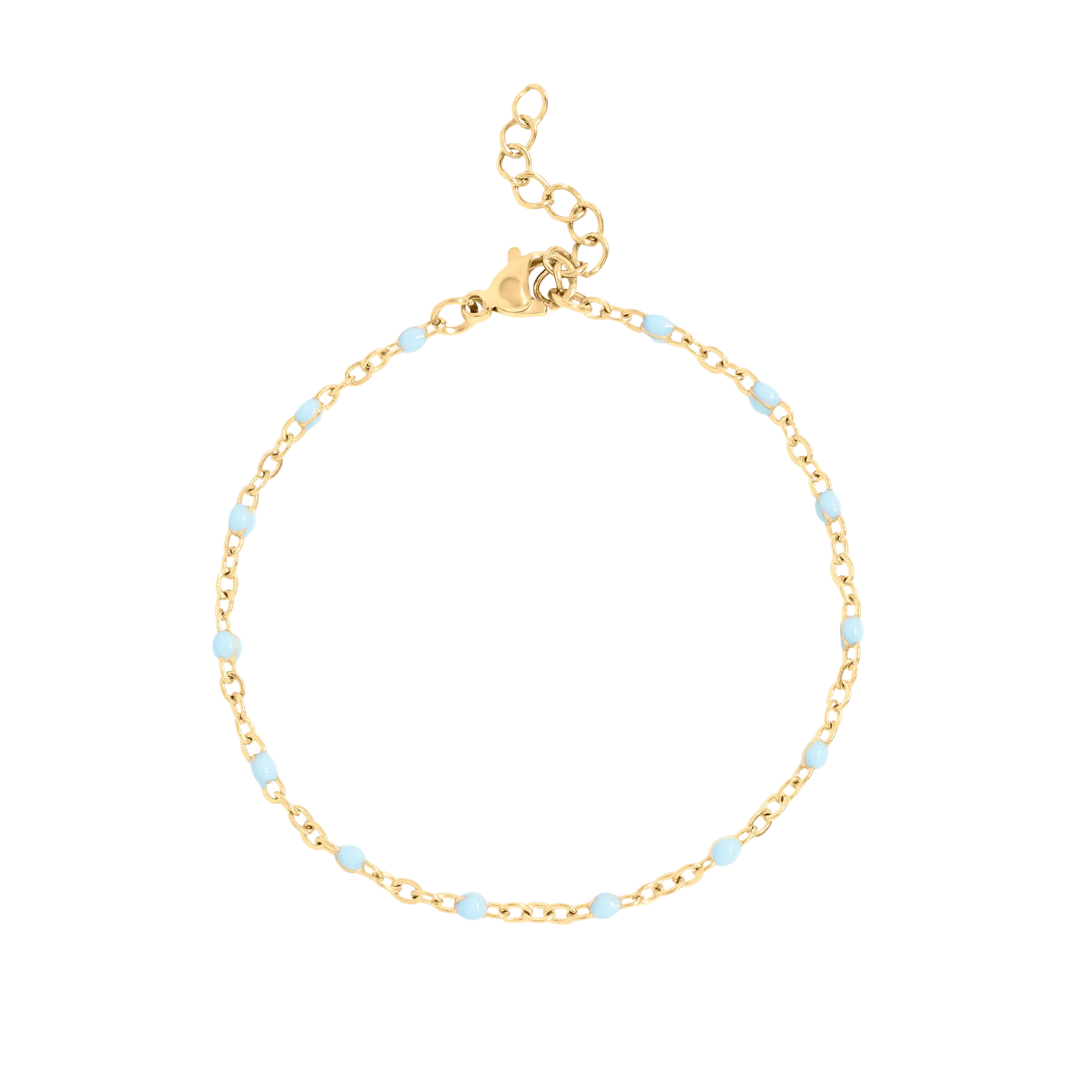 Turquoise Confetti Bracelet