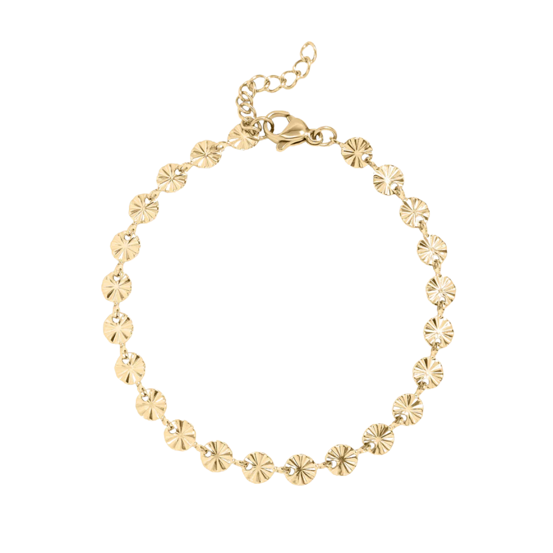 Sunburst Chain Bracelet