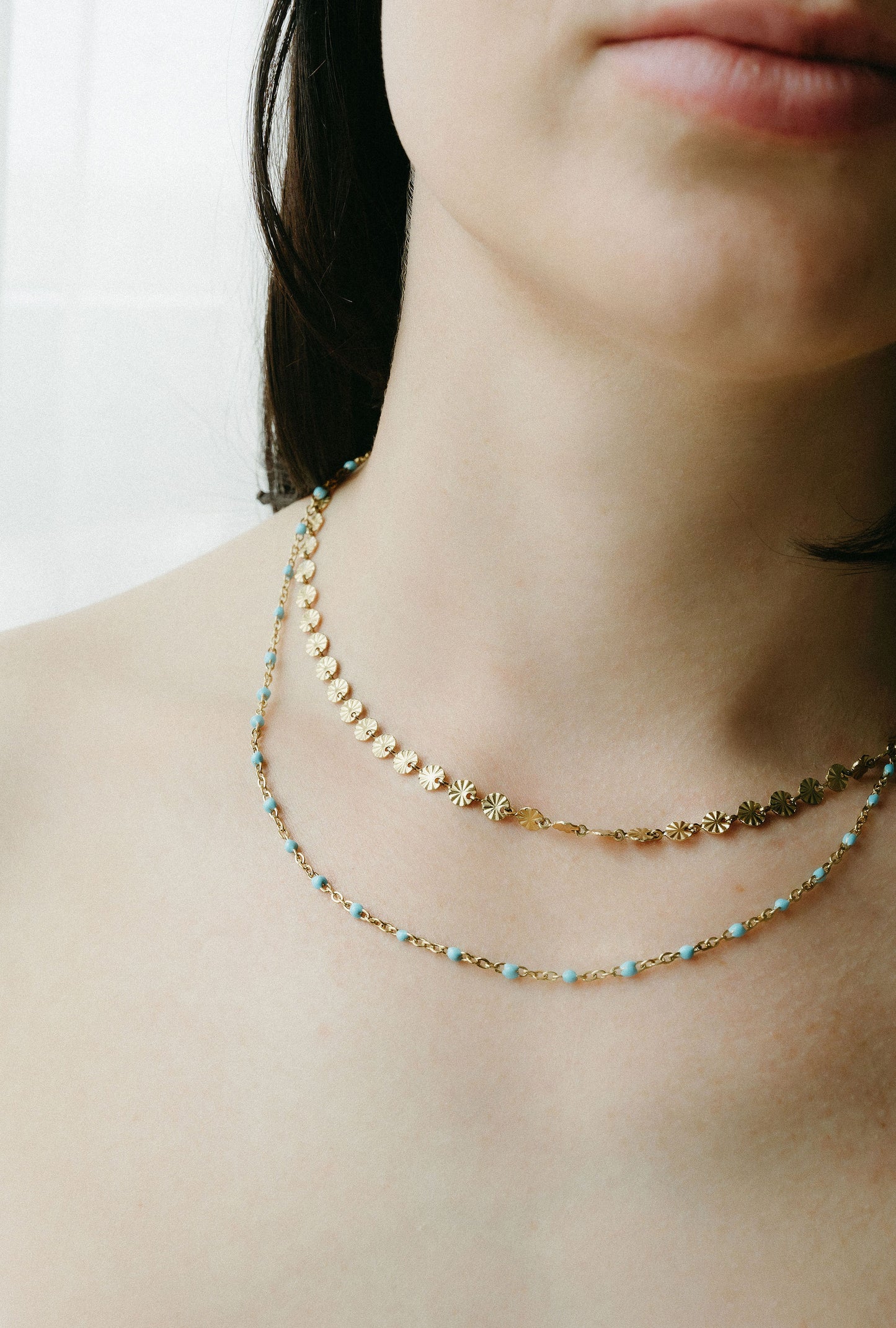 Turquoise Chain Necklace