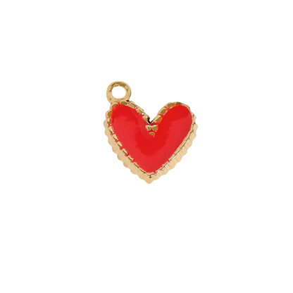 Epoxy Heart Charm