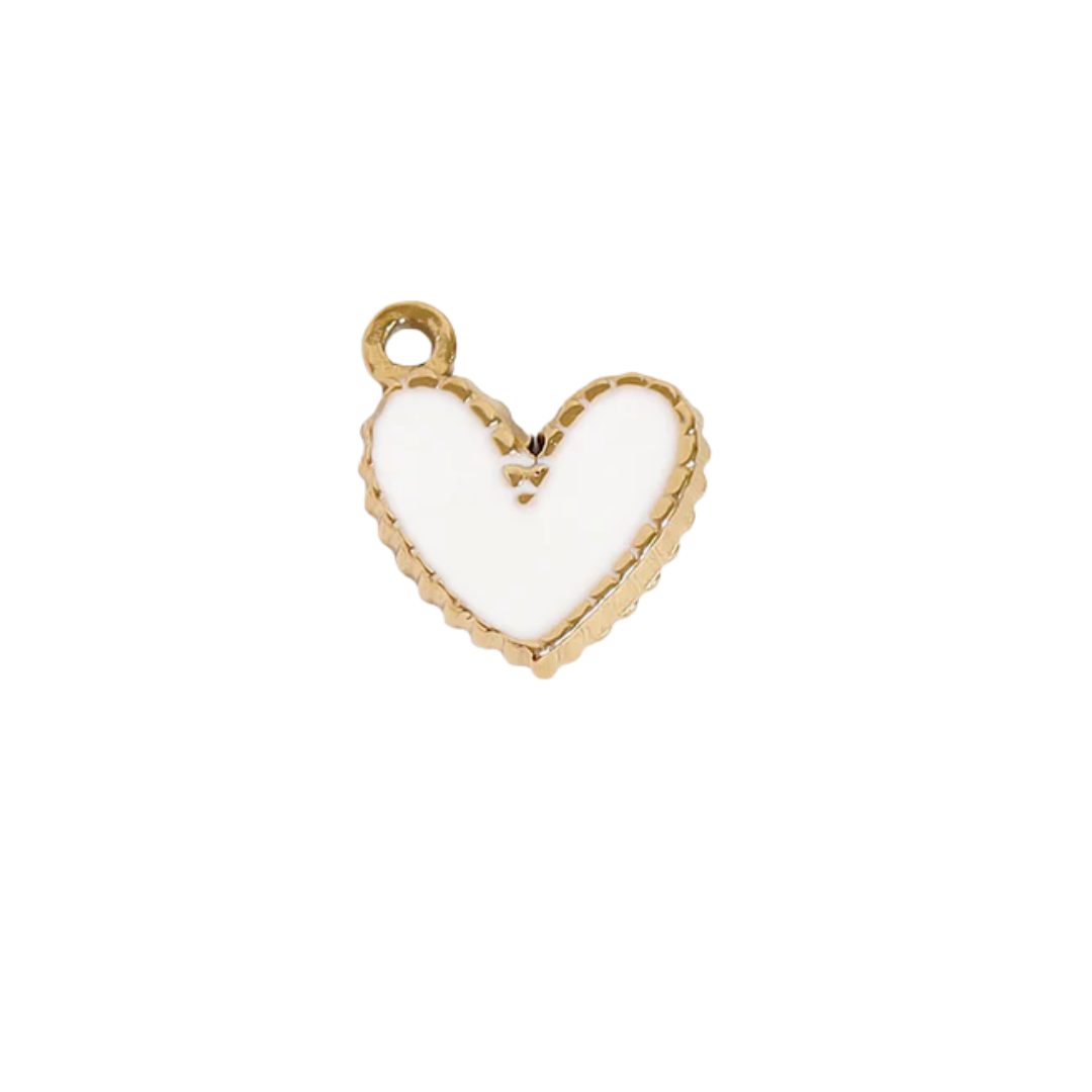 Epoxy Heart Charm