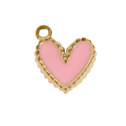 Epoxy Heart Charm